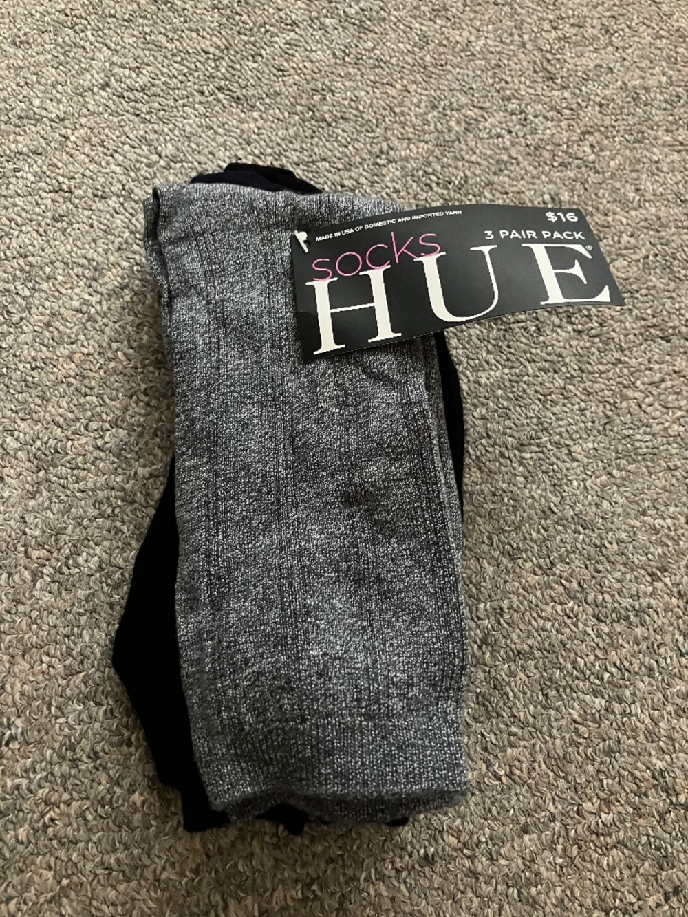 NWT Hue Women’s Socks 3-Pack